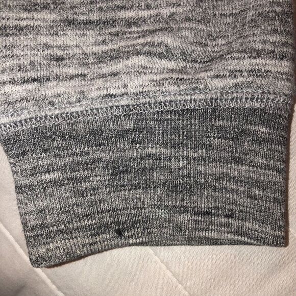 PINK VS L Heathered Gray Crewneck High Low Pullover Black Tie Dye PINK - Picture 15 of 15